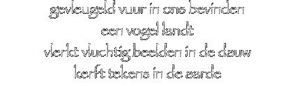 gevleugeld vuur in ons bevinden