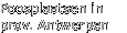 Poosplaatsen in