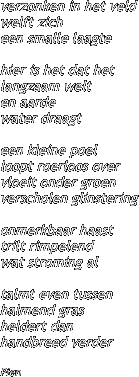 verzonken in het veld